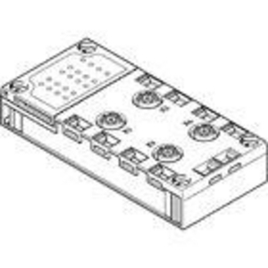 BLOC DE RACCORD CPX-AB-4-M12-8P-M3