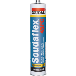 SOUDAFLEX 45FC MASTIC COLLE PU NOIR CARTOUCHE 300ML