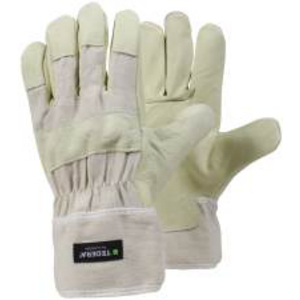 89-8 BEIGE Lederhandschuh TEGERA