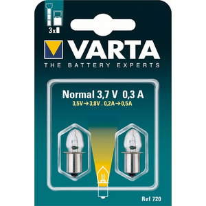 AMPOULE ARGON 3,7 V 0,3 A BLISTER DE 2