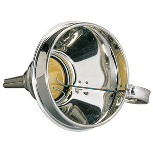 ENTONNOIR FER BLANC 160 DROIT