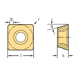 6556205-INSERTI FRESATURA SDGT09T3PDR-D57 WKP25S