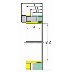 20X42 4500 Spannsatz