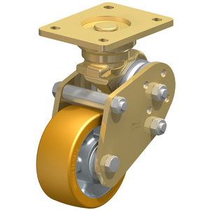 ROULETTE FIXE FORTES CHARGES AVEC RESSORTS DE TORSION EN