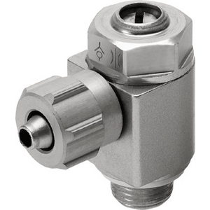 GRLZ-1/8-PK-4-B One-way flow control valve