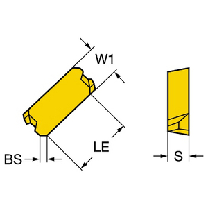 COROMANT T-MAX 45 FREESWISSELPLAAT LNCX 18 06 AZ R-11 4240