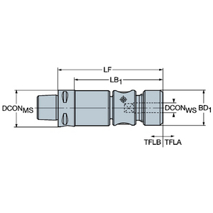 COROMANT ADAPTER CAPTO -FLOAT.RUBBER C3-391.60B-01 095A