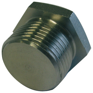 RACC BP20 INOX 316 BOUCHON PLEIN TETE H ET CHAPEAU M1' CO