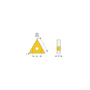 ISCAR DRAAIWISSELPLAAT ISO NEG. TNMA 160404 IC428 5598662