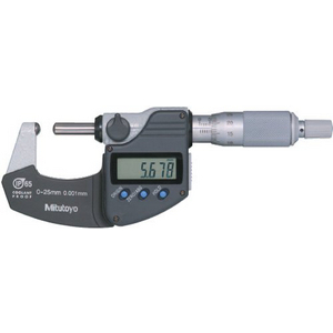 MITUTOYO DIITALE SCHROEFMAAT 0-25MM BOL MEETVLAK 395-271-30