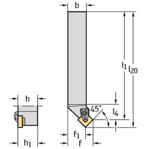5042233-STELI TORNITURA E SCANALATURA DSSNL3232P15