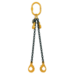 CHAIN SLING 2 LEGS Self locking hook D.13 7,5