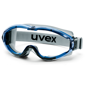 UVEX-9302600 Vollsichtbrille, ultrasonic, blau/grau, für Brillenträger