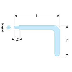 CHIAVE ESAGONALE ISOLATA 83.8AVSE
