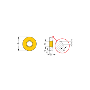 ISCAR DRAAIWISSELPLAAT RCMT 0803M0-SR IC9150 5507646