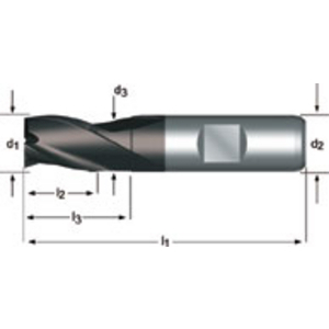 Slot Drill 5.50 mm DIN 327D