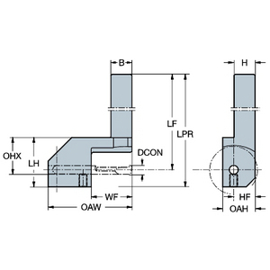 COROMANT ADAPTER RECHTH SCHACHT -COROTURN XS CXS-1212-06R