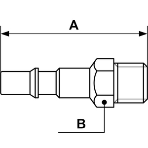 EMBOUT ISOC8 INOX PS16 M3/8 CY