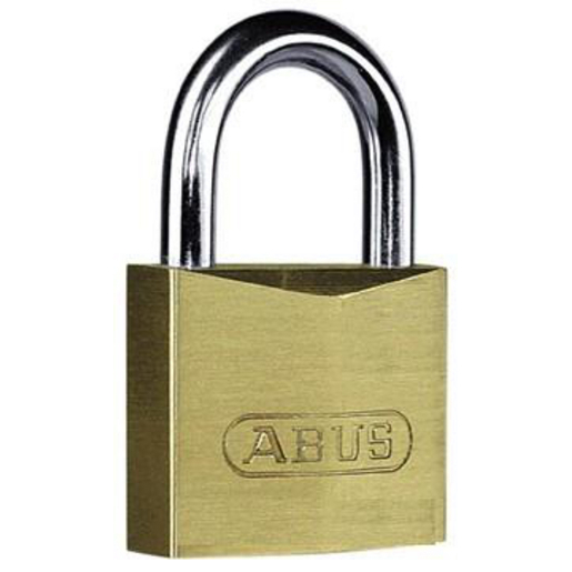 AGT Hangslot: hangslot van aluminium, messing & staal, 43 mm, 6 sleutels ( slot met extra sleutel, hangslot gelijksluitend, cilinderslot