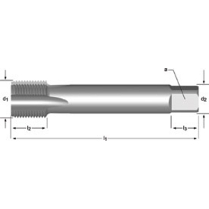 Tap 1/2 inchx14 DIN 5156