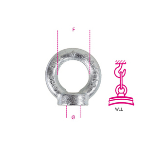 080420410-GOLFARE FEMMINA DIN582 C15E ZINC. Z M10 8042EZ M10