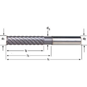 Finishing End Mill 3.0mm Dormer norm