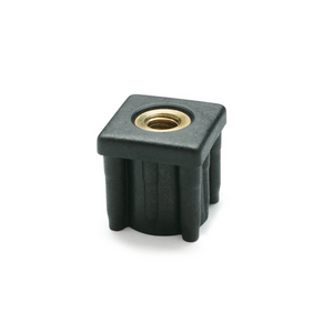 GN448-V35-V31-M20 Einsteckbuchse für Quadratrohre Elesa