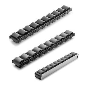 429811 - ELEMENTI A RULLI ELEROLL TECNOPOLIMERO E POLIURETANO ELEMENTI A RULLI PER RULLIERE ELEROLL RLT-U-TPU