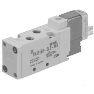 SYJ5000, 5 Port Solenoid Valve, Base Mounted & Body Ported