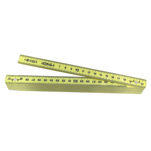DOUBLE METRE PLIANT FIBRE VERRE COULEUR CREME UE10