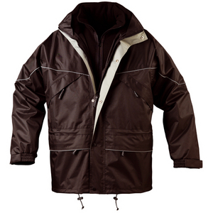 PARKA ISA 3EN1 NOIR TL DOUBLURE AMOVIBLE