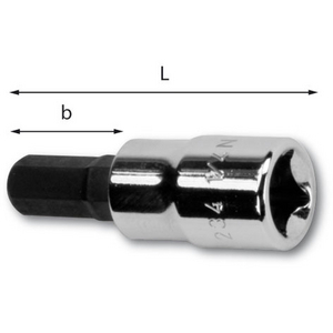 U02340024 234 1/4 N_5X14 CHIAVE A BUSSOLA -E-