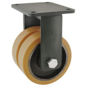 RUOTA 64 125X50 POLIURETANO TR NUCLEO GHISA SUPP. FISSO EEG HD 648172