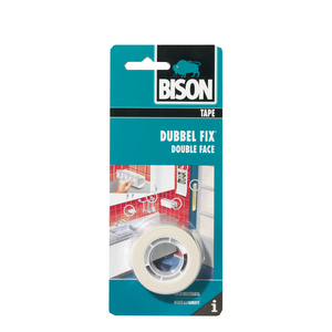 BISON DUBBEL FIX19 MM KAART 1,5 MTR