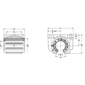 EWELLIX LUCF 30 D KOGELBUS