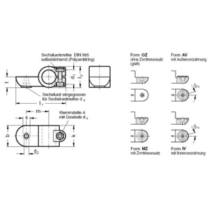 GN278-B42-AV-2-SW Laschen-Klemmverbinder