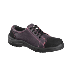 CHAUSSURE LIBERTIN BAS S3SRC P39 PRUNE CUIR SOUPLE PU2D