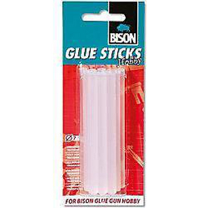 BISON GLUE STICKS TRANSPARANT CRD 12 X 7 MM