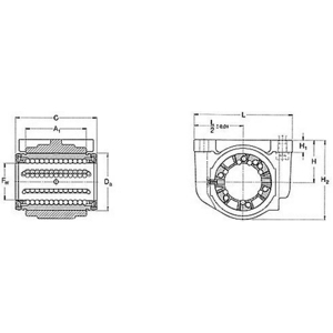 EWELLIX LUCR 50-2LS SINGLE UNIT GESLOTEN