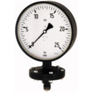 PL 1914 Plattenfedermano, Robust., G1/2 radial u, 0 - 4,0 bar, Ø 100
