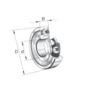 0167204900030-CUSCINETTO A SFERE 6208-Z-C3
