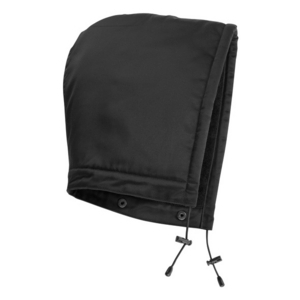 10539-620-09 GR. ONE SCHWARZ Kapuze MacKenzie m. D-knopf 52% BW/48% Nylon