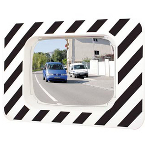 MIROIR AGGLO CADRE N-B OPTIQUE 800X600 P.A.S.