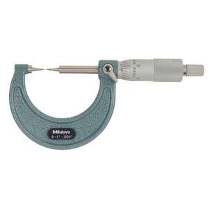 MITUTOYO BUITENSCHROEFMAAT 0-25MM MET MEETPUNTEN 30 112-201