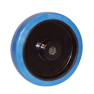 ROUE 100KG D. 80 34MM CAOUT. MOYEU ROULEAUX