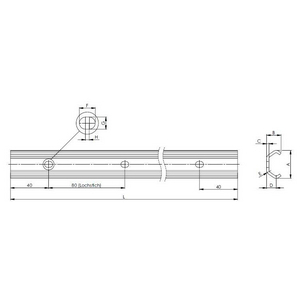 CURSORE XRAIL CEX45-120-2RS