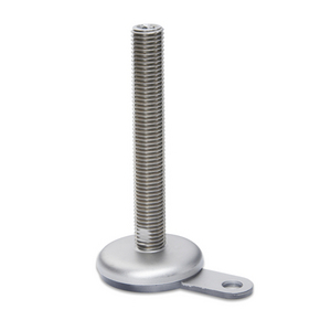 GN33-100-M24-125-B1-UK Edelstahl-Laschenstellfuss mit Mutter