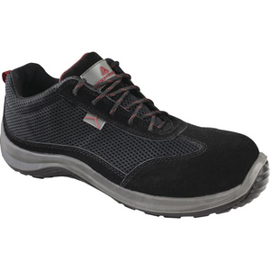 CHAUSS BASSE ASTI S1P P37 SRC CUIR CROUTE VELOUR/MESH