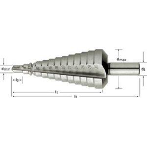Conical Drill 4.00mm-12.00mm