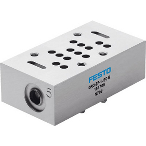 EMBASE AVEC LIMITEUR DE DEBIT GR RO-ZP-3-ISO-B